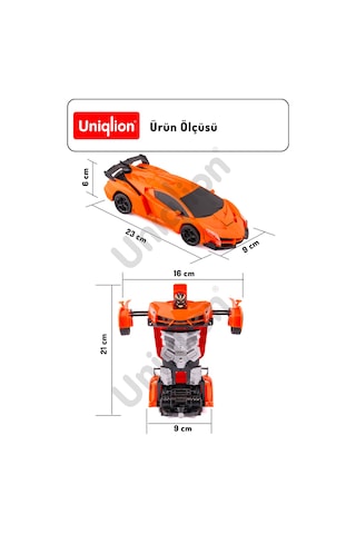 Tek Tuş İle Robot Olan Uzaktan Kumandalı Araba