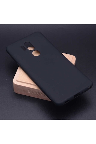 LG Uyumlu G7 Kılıf Zore Premier Silikon Kapak Siyah