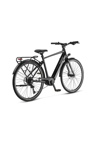 Mosso Horızon Elektrikli Şehir Bisiklet 500h Hyd 28 Jant 9 Vites Siyah Çok Renkli