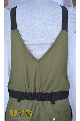 Iş Tulumu Bahçıvan Ilave Dizlikli Haki