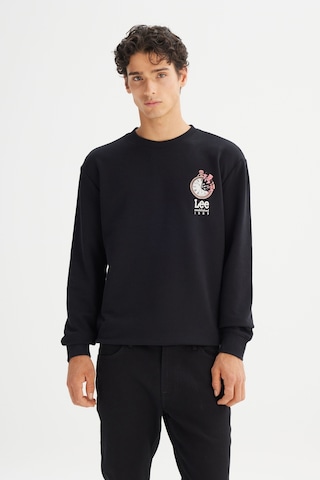 Lee Erkek Sweat L2520363 001 Siyah Siyah