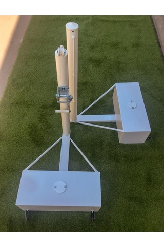 Adelinspor Via Gerdirme Aparatlı Makaralı Seyyar Tenis Direği