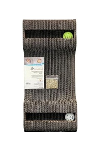 21x44x9,5 Cm Karton Kedi Tırmalama, Sağlıklı Ve Eğlenceli