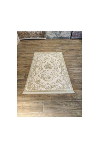 Loft 3001 Yeşil Halı Çok Renkli