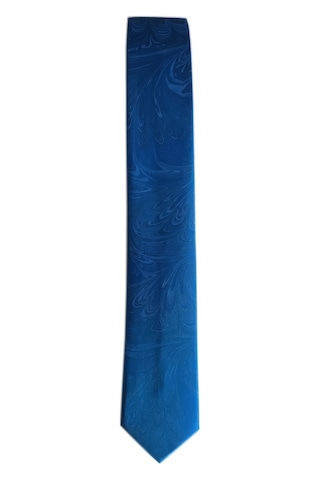 Elifebru Exclusive Handicrafts Ebru Sanatı Saten Kumaş Erkek Lacivert Kravat Sakr 140 Lacivert 001