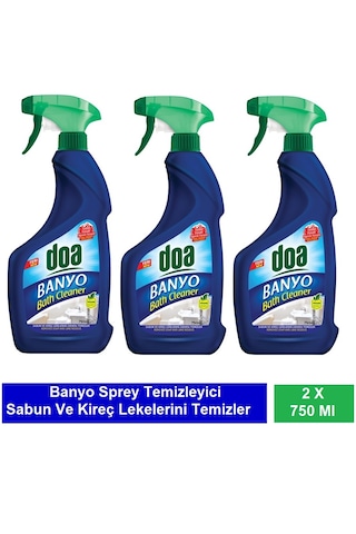 Doa Banyo Sprey 750 Ml Vegan X 3 Adet 3’lü Set