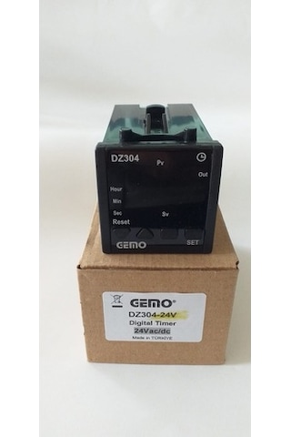 Gemo Dz304-24V Dijital Zaman Rölesi Timer 18...32Vdc/Ac