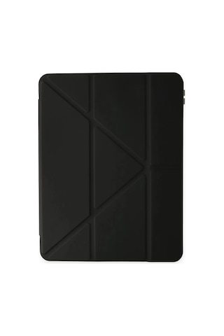 Apple Uyumlu İpad 10.2 8.nesil Kılıf Kalemlikli Mars Tablet Kılıfı - Siyah -