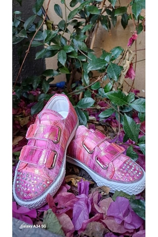 Scarpe Magiche Pembe Pile Kız Çocuğu Ayakkabısı Işıklı 31-35 Numara Arası Işıksızdır Pembe