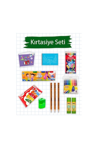 Temel Okul Kırtasiye Seti İlk Sözlüğüm Hediyeli