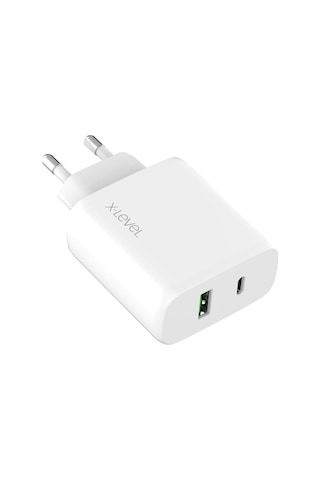 X-level X-Charger Ultra Boost 65W Type-C + USB A Duo Gan Hızlı Şarj Aleti