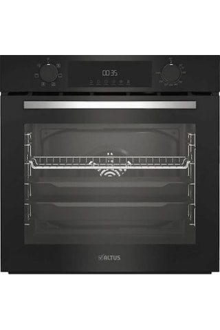 Altus ALA 322 B - 159 DB - 510 B Turbo Siyah Cam Ankastre Set