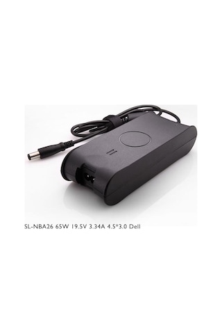 Dell Uyumlu Inspiron P64G005 Adaptör 65W 19.5V 3.34A 4.5X3.0 D26