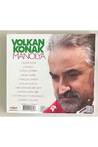 Volkan Konak Manolya Aleni Aleni Cd Orjnal Dönem Baskı