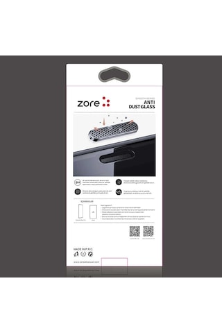 Apple Uyumlu iPhone Se 2022 Zore Anti-dust Glass Temperli Ekran Koruyucu