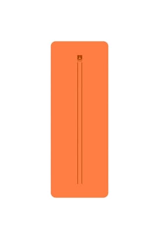 Rebuwo Çift Çizgi Tasarımlı 5mm Kauçuk Yoga Mat Pilates Mat