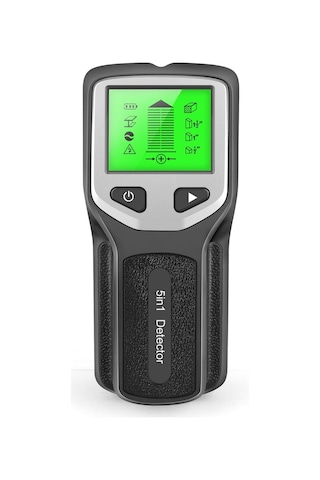 Gümüş Hlw330 5 İn 1 Saplama Dedektörü Duvar Tarayıcı Dijital El Profesyonel Çok Fonksiyonlu Duvar Dedektörü