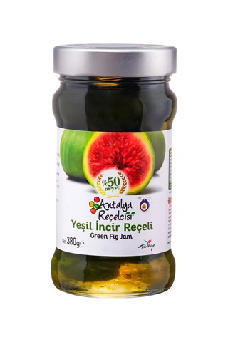 Antalya Reçelcisi Yeşil İncir Reçeli 380 G