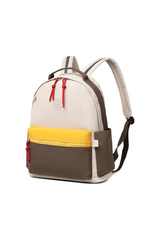 Smart Bags Uniseks Sırt Çantası 3181 Bej - Kahve