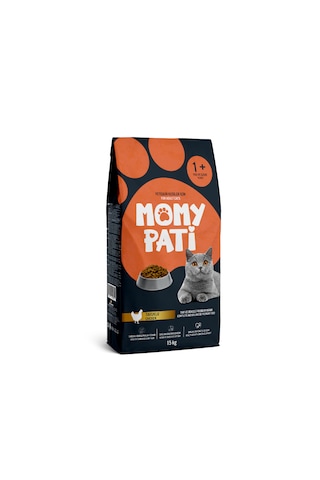 Momy Pati Tavuklu Kedi Maması 15 Kg Yetişkin Kediler Için