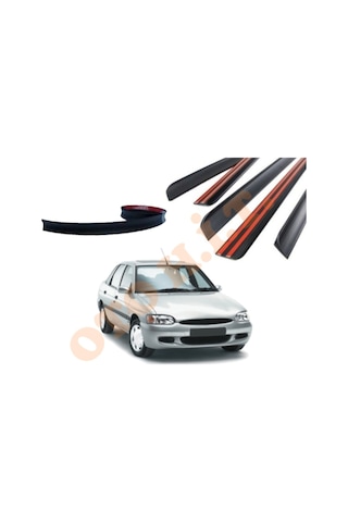 Ford Escort Uyumlu Bagaj Üstü Spoiler Mat Siyah