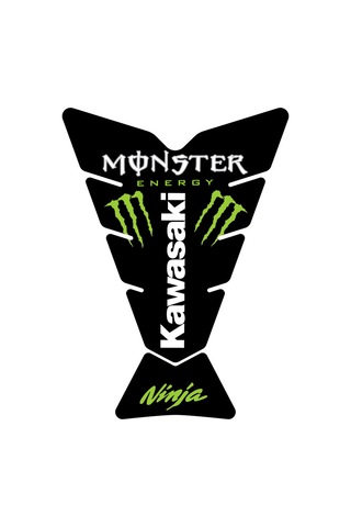 Grippatch Kawasaki Zx-4rr 2025 İle Uyumlu Monster Tank Pad - Depo Koruma Siyah