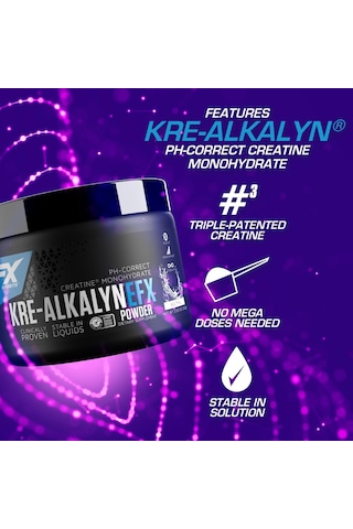 Efx Sports Kre-alkalyn Creatine Powder 100 Grams