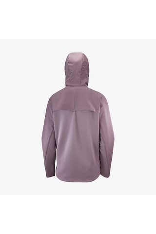 Salomon Runlife Kadın Mor Koşu Sweatshirt - Lc2130500 Mor