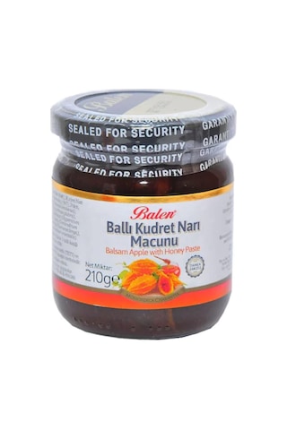 Balen Ballı Kudret Narı Macunu Damla Sakızlı 4 x 210 G