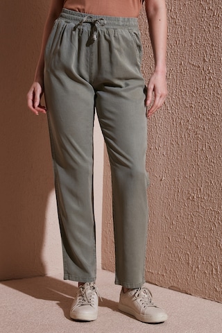 Fashion Friends Bayan Pantolon 25y0477k1 Haki Haki