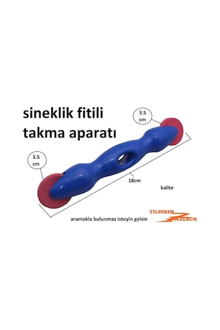 Sineklik Fitil Geçirme Aparatı Sineklik Montaj Orta Boy Fitil Takma Tekerlek