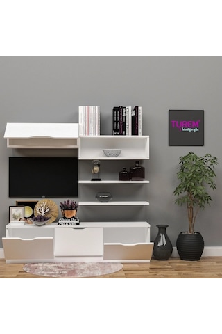 Home Dekor Tv Ünitesi Suntalam Siyah