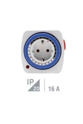 İnoled 3070 Mekanik Priz Tip Zaman Saati