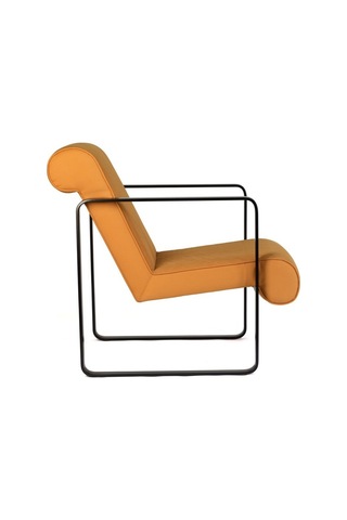 Bubble Tekli Koltuk - Turuncu