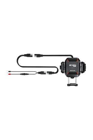 Nukrotech M33 Plus Titreşim Modüllü Telefon Tutucu Kablosuz Ve Type-c Şarjlı Siyah