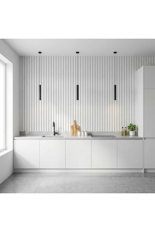 Brano Açık Gri Ahşap Duvar Lambiri 60x280 Cm-kendinden Yapışkanlı 81117