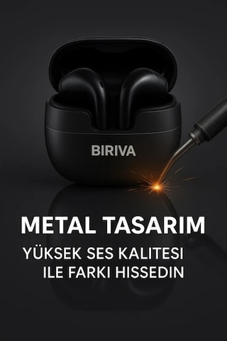 Biriva X23 Pro Bluetooth 5.4 Kulak İçi Kulaklık