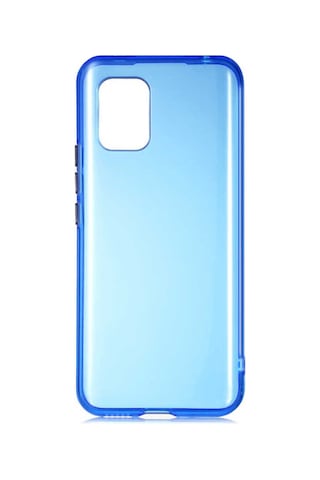 Xiaomi Mi 10 Lite Kılıf Zore Bistro Kapak Mavi
