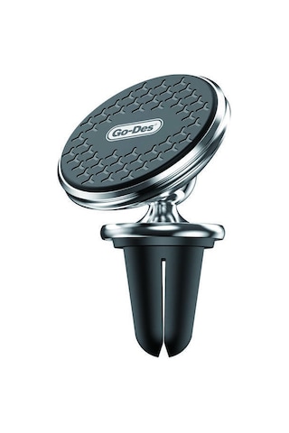 Go Des GD-HD641 Magnetik 360 Derece Oynar Başlıklı Telefon Tutucu Havalandırma Tasarım - ZORE-267369