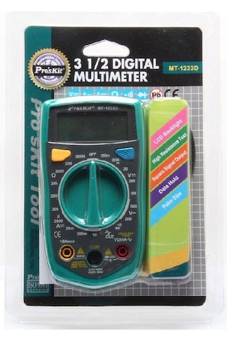 Proskit Mt-1233d Dijital Multimetre Ölçü Aleti