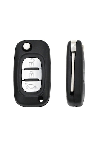 Gma Keys Renault Fluence Megane3 3 Buton Araba Kumanda Boş Kap Oto Anahtar Kabı 1.ci Kalite