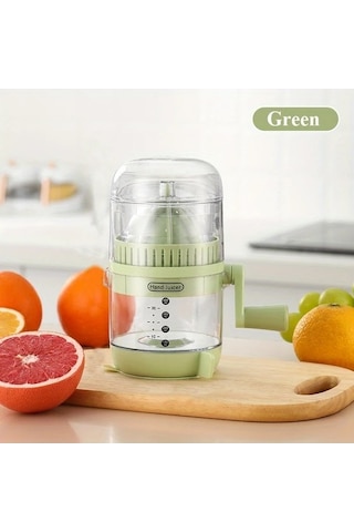 Fastbuy Sinuoshop Faridabio Manuel Kırmızı Narenciye Sıkacağı Kompakt Portakal Limon Presi Taşınabilir Kırmızı Kırmızı