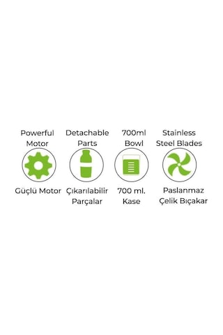 Alveon ALV-201 550 W 1000 ML Elektrikli Mutfak Rondosu