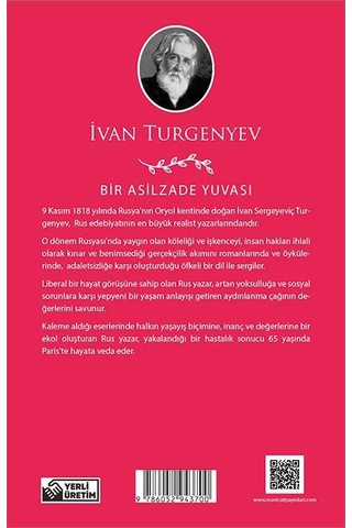 Bir Asilzade Yuvası - İvan Turgenyev - Maviçatı (dünya Klasikleri