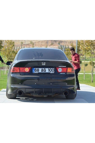 Modaautos Honda Accord 2003-2006 Makyajsız Kasaya Uyumlu Arka Tampon Eki