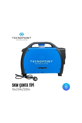 Tecnopoint 5kw Çanta Webasto Tipi Isıtıcı Bluetooth 12v-24v-220v-1569