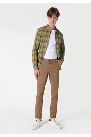 Colin's Colins Slim Fit Orta Bel Düz Paça Erkek Gri Pantolon Cl1049749 Q1.v2 Tpe Gri
