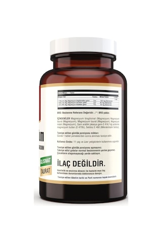 Ncs Magnesium (Magnezyum) Malat Glisinat Taurat 90 Tablet