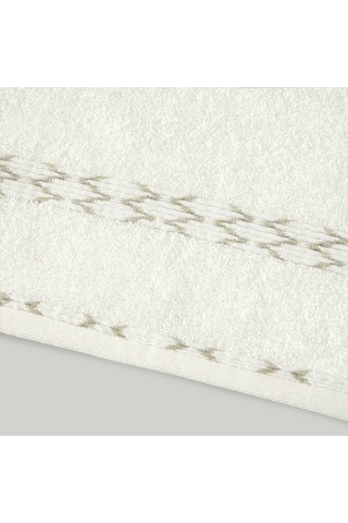 Linens Ziala Pamuk 50x85 Cm Yüz Havlusu Beyaz