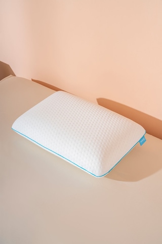 Ortopedik Visco Yastık Yüksek Klasik Yastık 60 40 15 Cm Beyaz